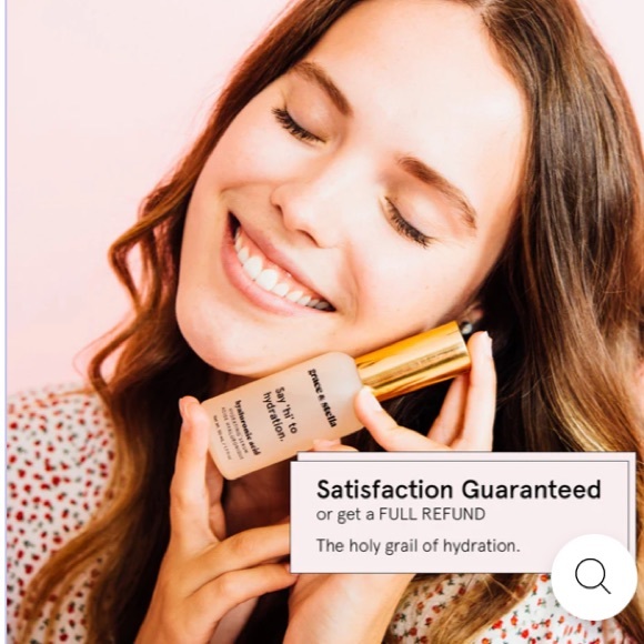 grace & stella- SAY HI TO HYDRATION. 10 ML’S of HYALURONIC ACID, HYDRATING SERUM - Picture 5 of 8